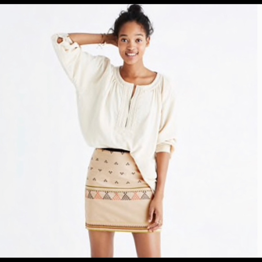 Madewell Gamine Mini Skirt